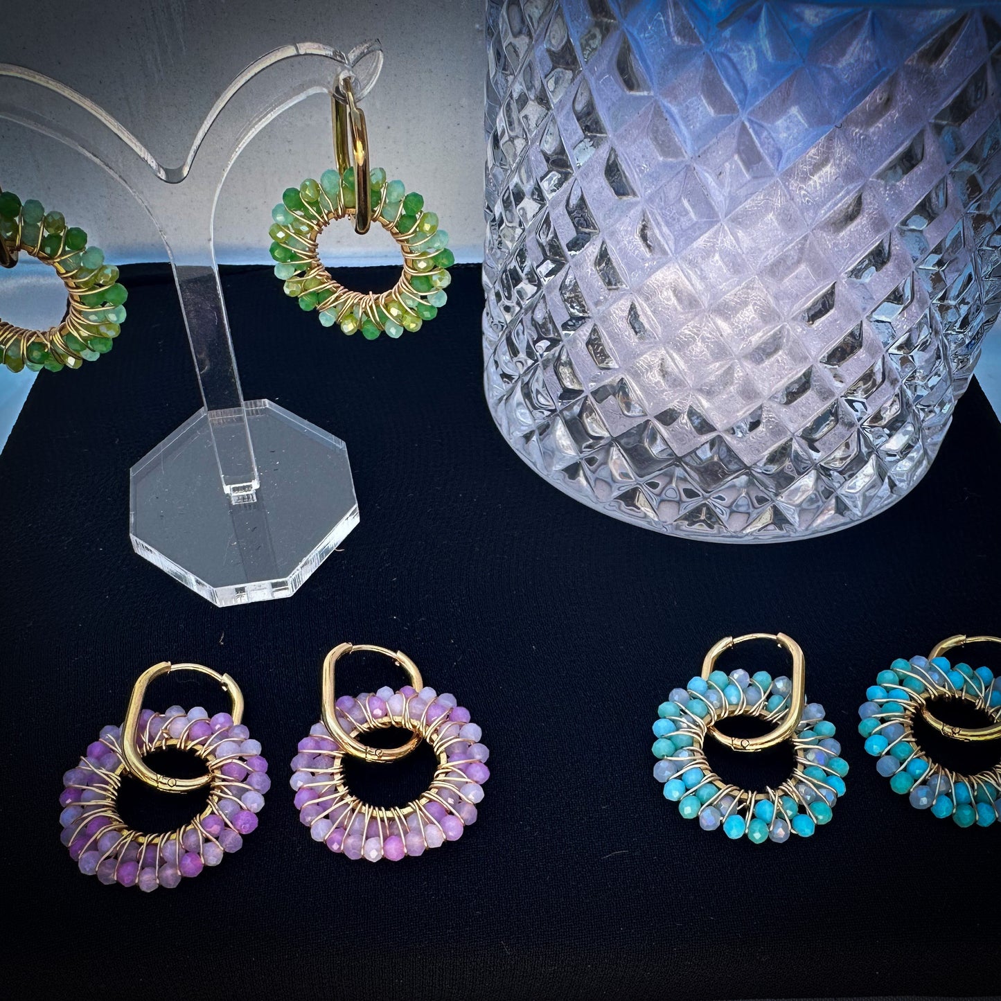 Boucle d’oreille « Mirabelle »