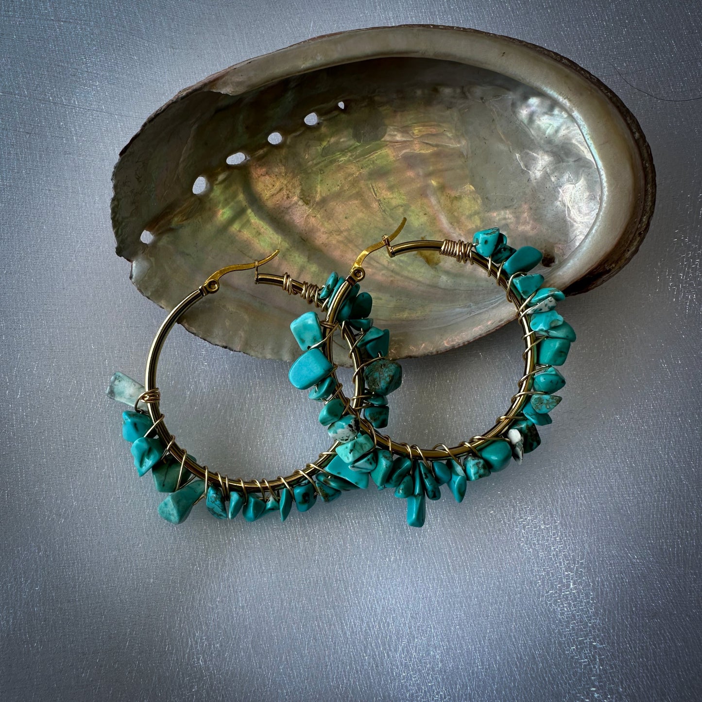 Boucles d’oreilles « Pénélope »