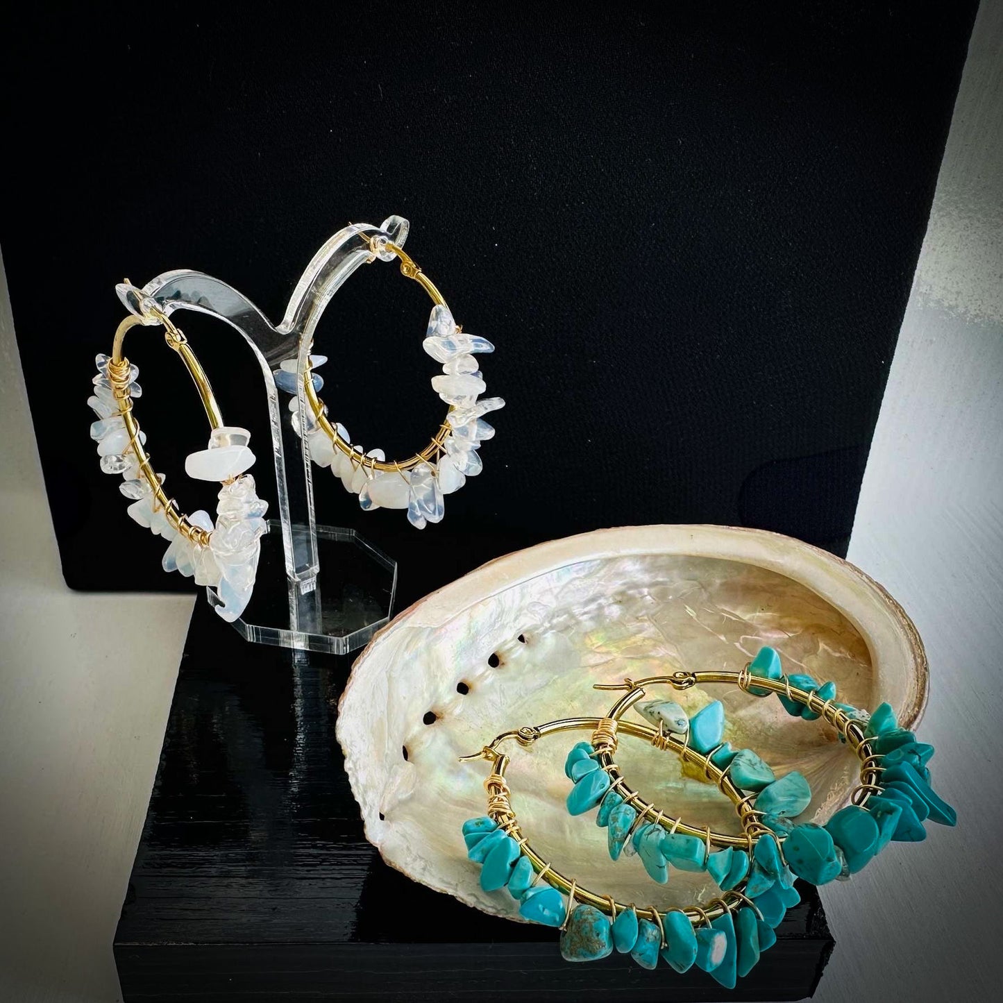 Boucles d’oreilles « Pénélope »